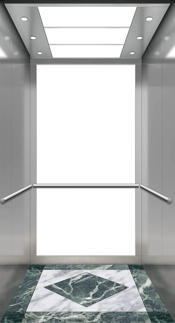 Panoramic & glass lift cabin design reference from a supplier catalogue