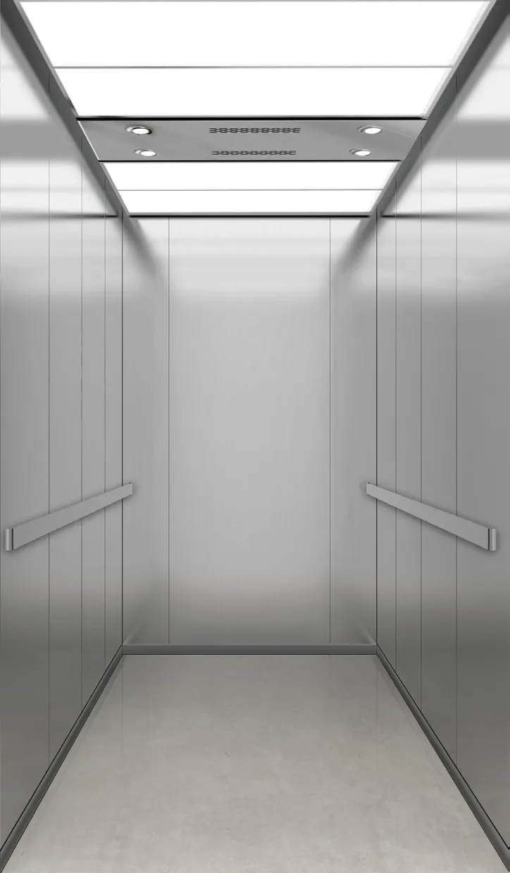 Panoramic & glass lift cabin design reference from a supplier catalogue