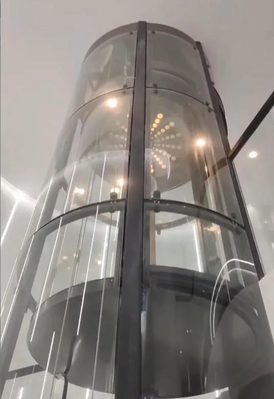 Panoramic & glass lift cabin design reference from a supplier catalogue