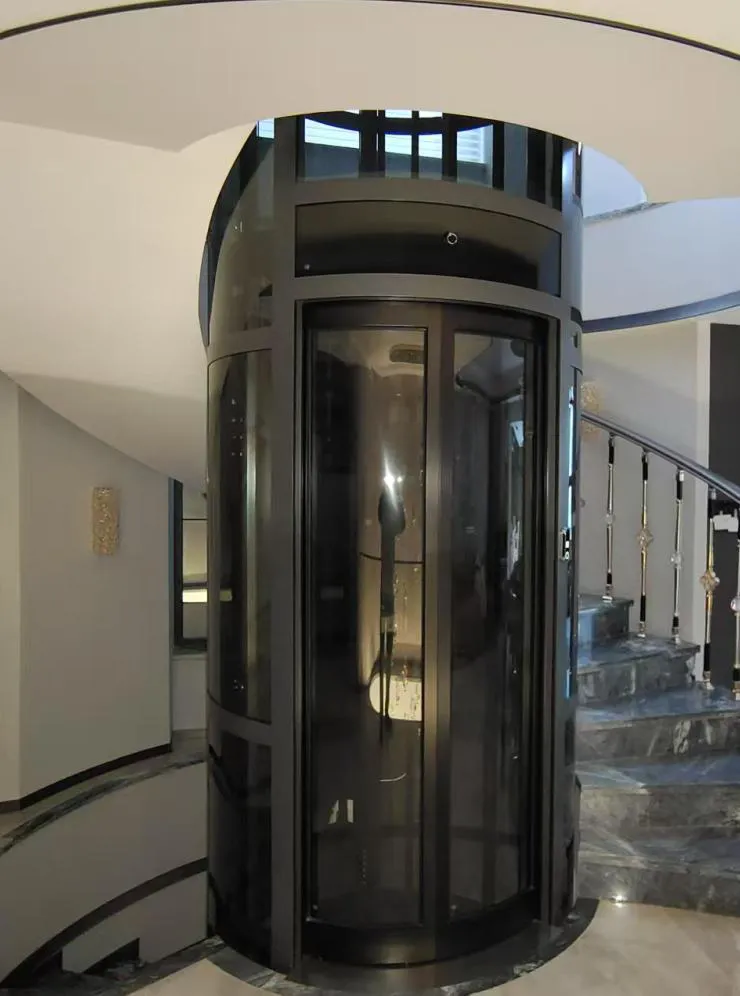 Panoramic & glass lift cabin design reference from a supplier catalogue